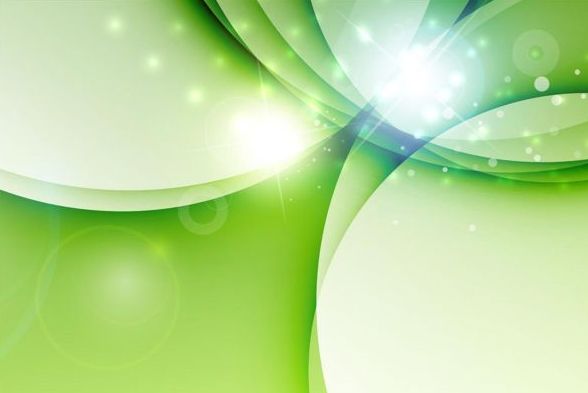 Fresh green background abstract vector 05  