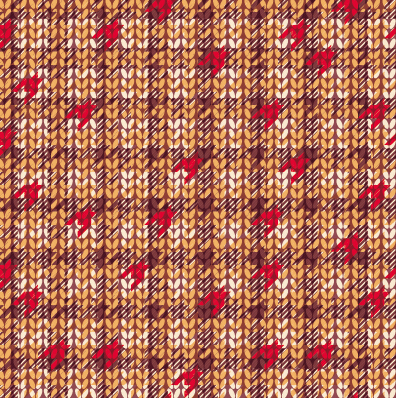 Realistic knitting textured pattern vector 01  