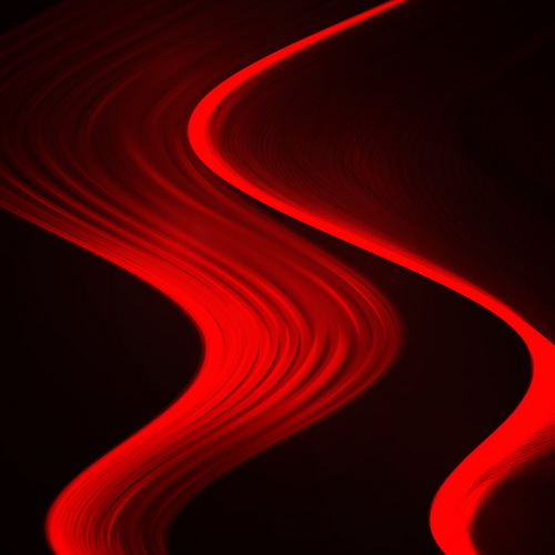 赤い波状の背景抽象的なベクトル05  