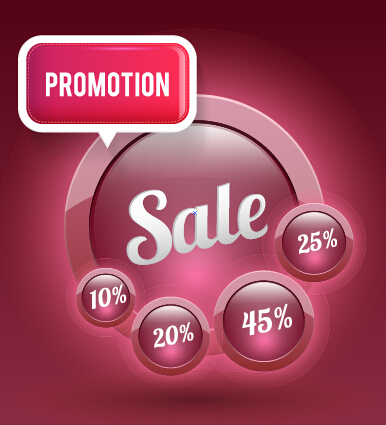 Shiny sale discount poster vector  