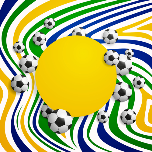 Soccer abstract style vector backgrounds 04  