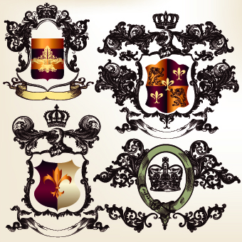 Vintage Royal Badge design vector  