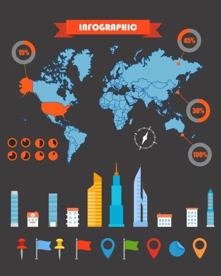 Business infographic kreativ design 4496  