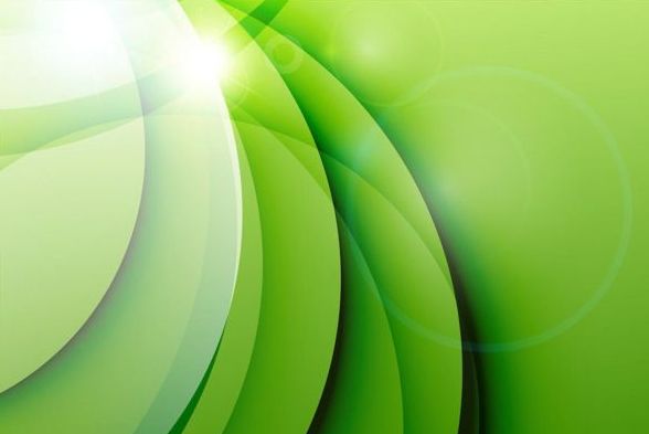Fresh green background abstract vector 04  