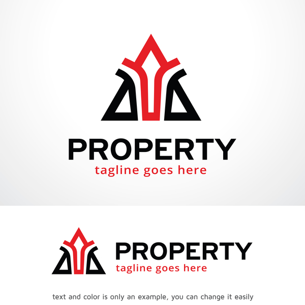 Eigentum-Logo-Vektor  