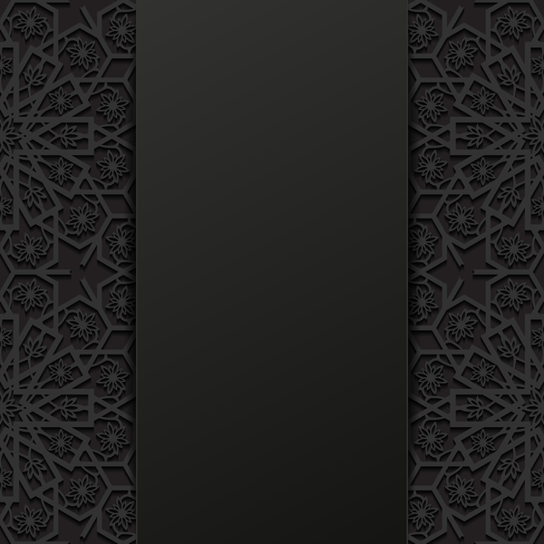 Carbon black and hollow background vectors 08  