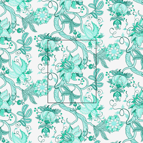 Katherine floral seamless pattern vector  