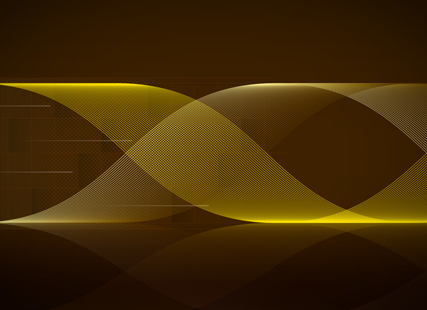 Scroll wavy abstract background vector 09  