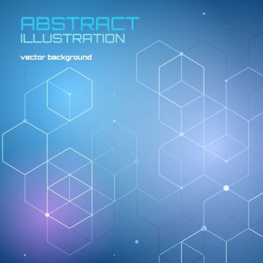 Wireframe abstract background vector illustration 10  