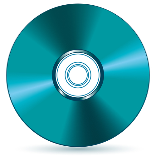 DVD Disc design template vector graphic 02  