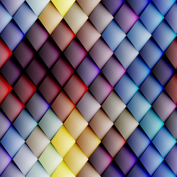 Colorful weave background vector  