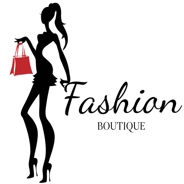 Girl with fashion boutique illustration vector 02  