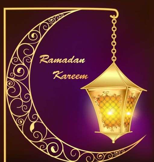 Ramadan Kareem Art sfondo vettore 01  