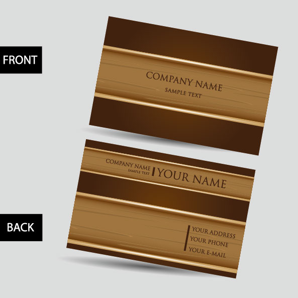 Creative Business Cards design elements vector 03  