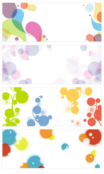 Background color elements vector graphic  