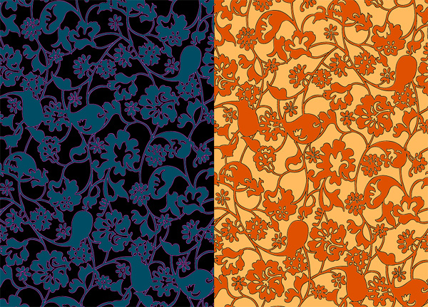 Stroke decorative pattern background  