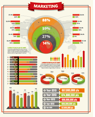 Business Infographic creative design 1285  