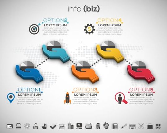 Business Infographic design créatif 4409  