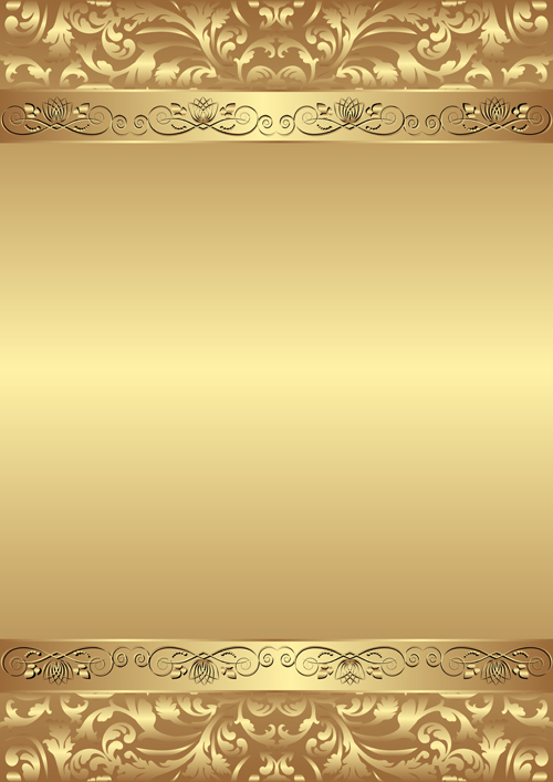 Luxury Golden vector background 01  