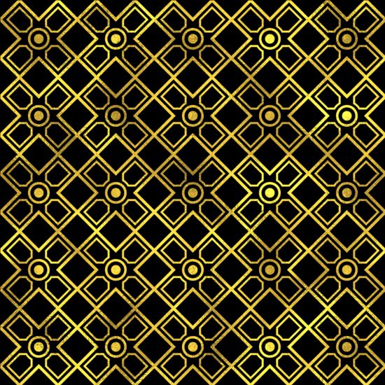 Luxus-Gold-Muster nahtlosen Vektor 09  