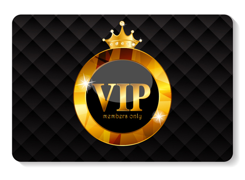 luxurious VIP members cards design vectors 16  