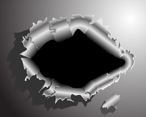 Set of Metal background with hole design vector 03  