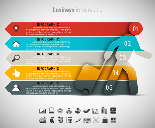 Business Infographic creative design 4042  