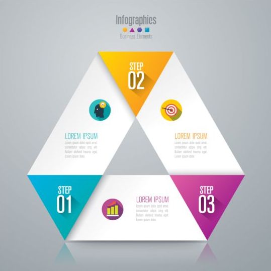 Business infographic kreativ design 4418  