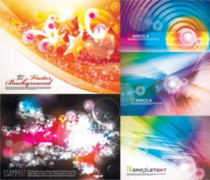 Colorful background abstract vector  