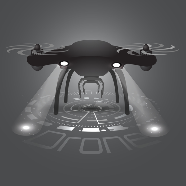 Drone poster design vectors 11  