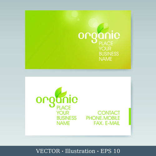 Elegant business cards vectors illustration set 02  