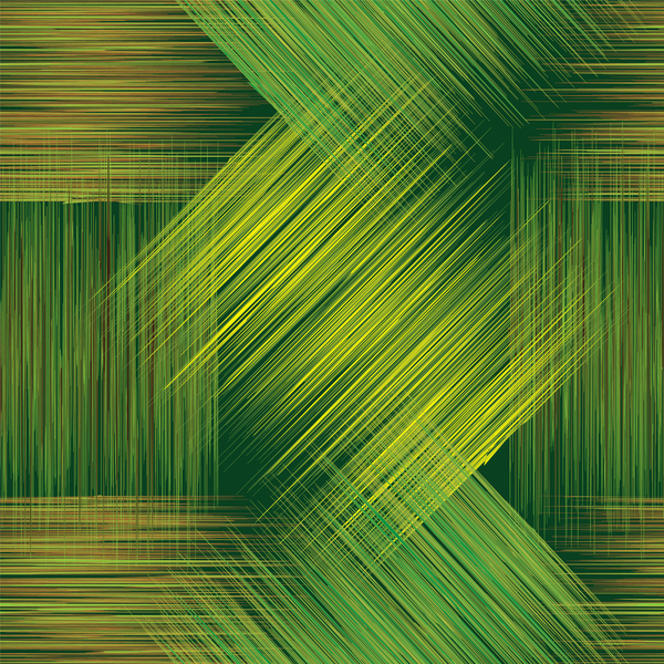 グリッド チェック緑シームレスなパターン ベクトル 02  