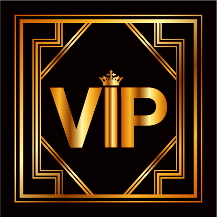 Luxury golden VIP background vectors 19  