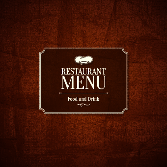 Creative retro restaurant menu template 02  