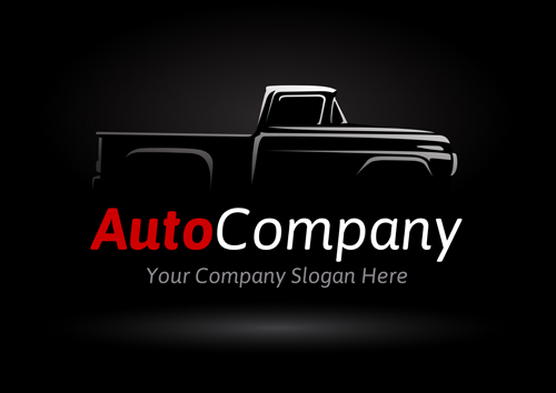Auto company logos creative vector 04  