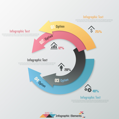 Business Infographic creative design 1607  