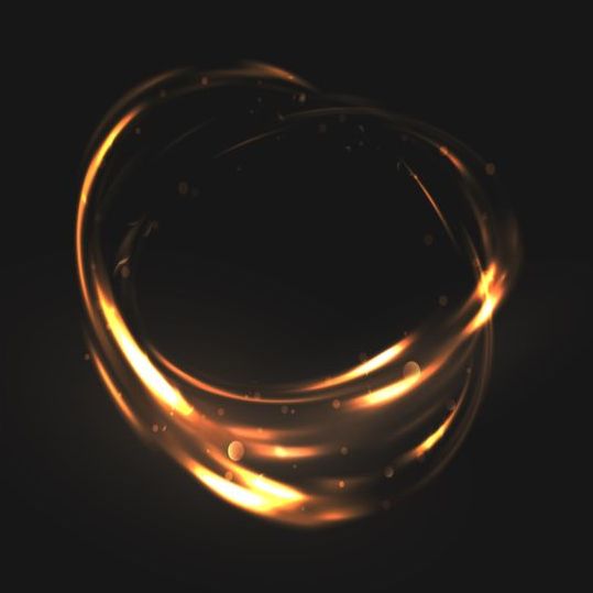 Effetto cerchio luminoso vettore di sfondo 03  