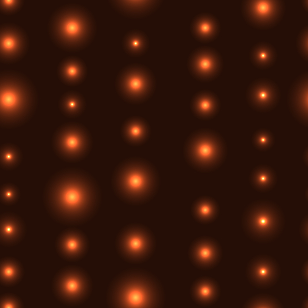 Orange light chain vector background  