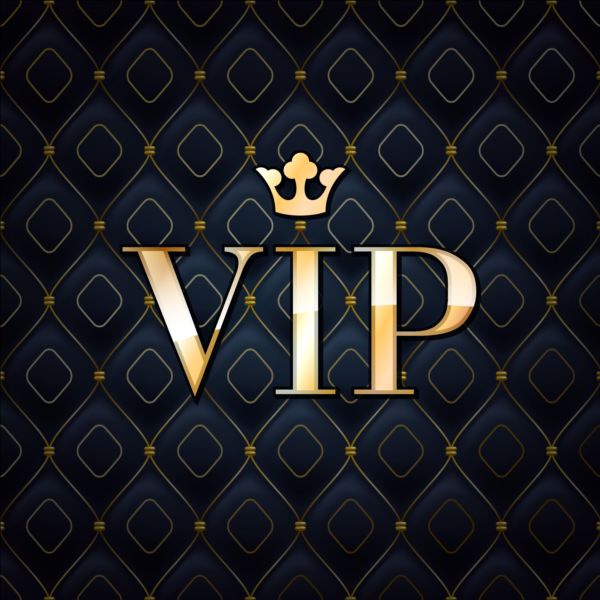 Dark blue VIP luxury background vector 02  