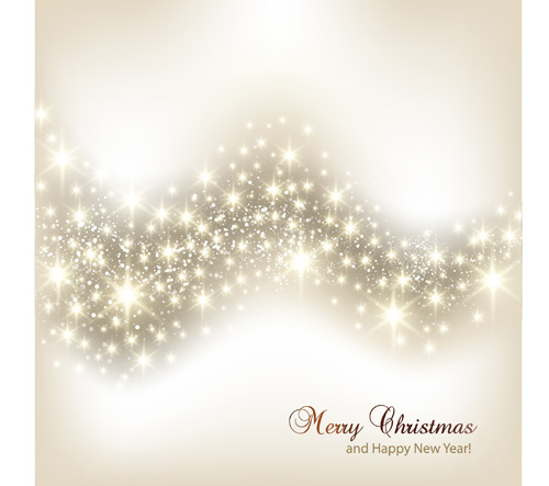 Vector set of Sparkling Christmas backgrounds art 07  