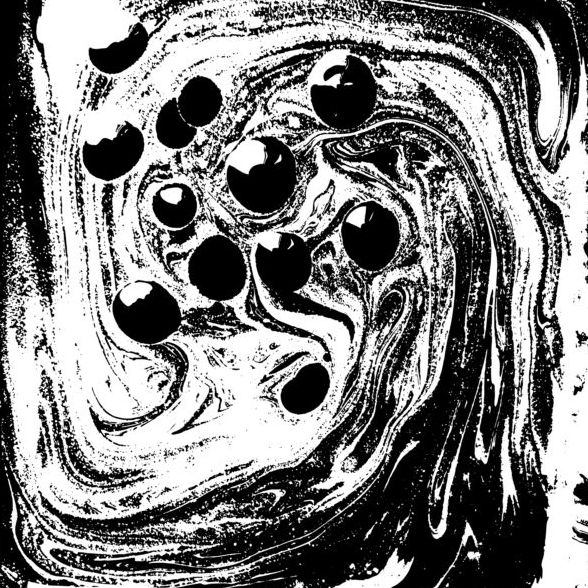 白い whti 黒い液体の混合の背景のベクトル 04  