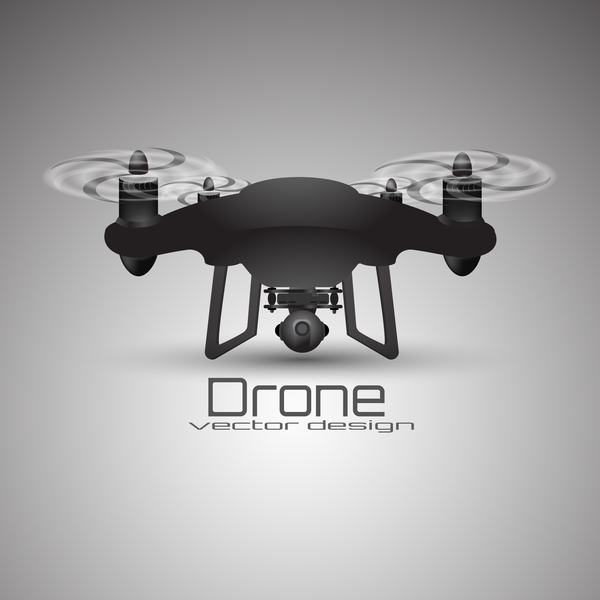 Drone poster design vectors 01  