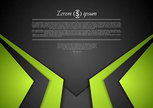 Layered colored business vector background 03  