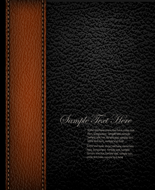 Vector Leather Backgrounds art 03  