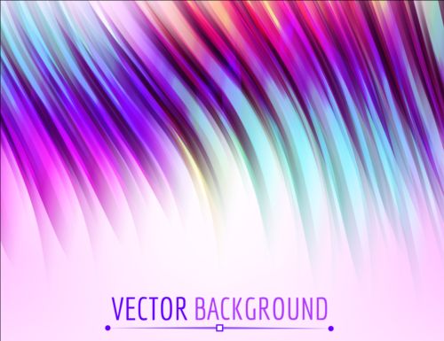 Shining abstract curves background illustration vector 01  