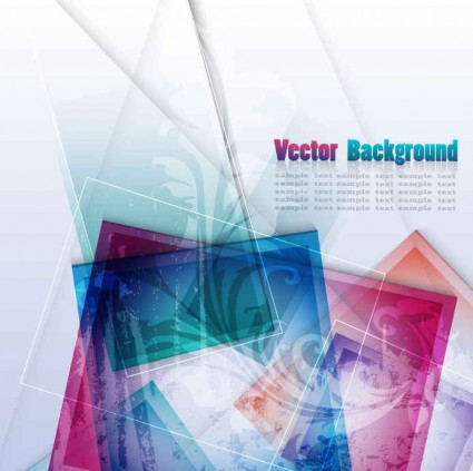 Colorful abstract creative background vector 02  