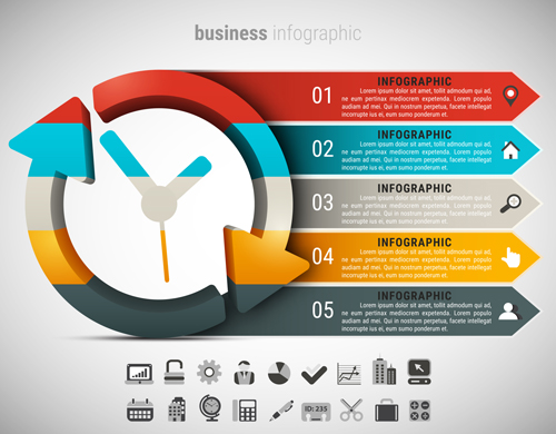 Business Infographic creative design 4040  