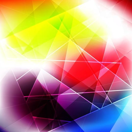 Gekleurde vormen moderne vector achtergrond  