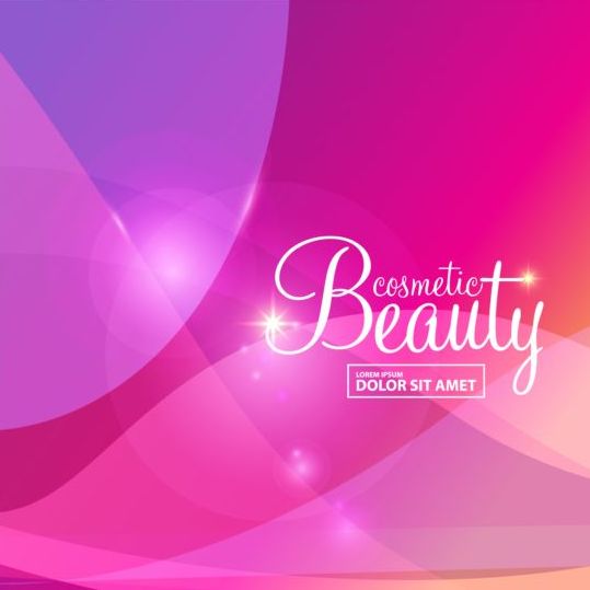 Elegant beauty style background vector 04  