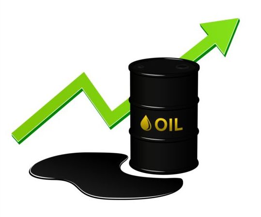 Oil growth vector  